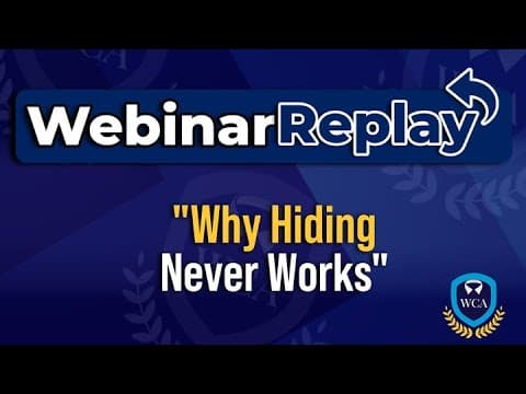 Reputation Management Journey — Why Hiding Never Works