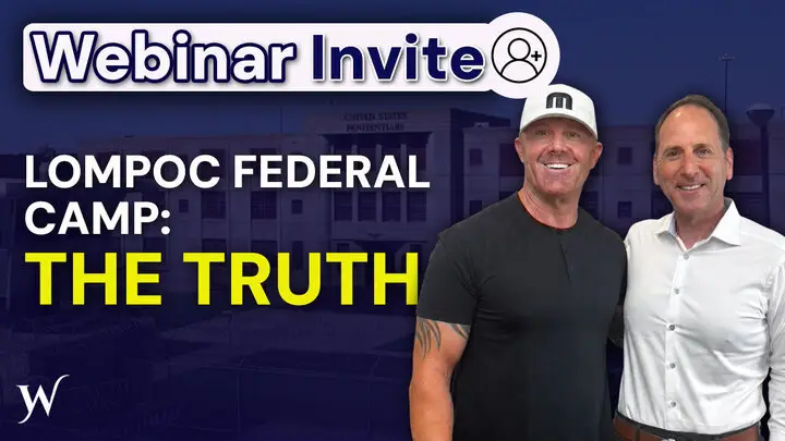 First Week Federal Prison Camp: Lompoc