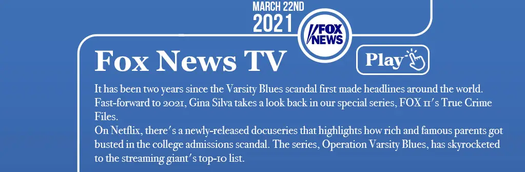 Fox 11 Operation Varsity Blues coverage link