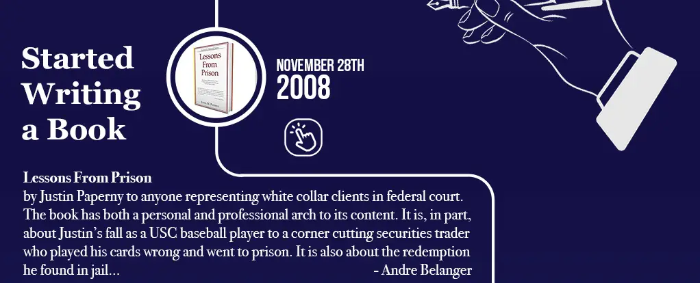Lessons from Prison Book on Amazon