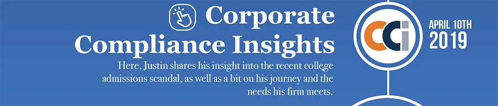 Corporate Compliance Insights Feature link
