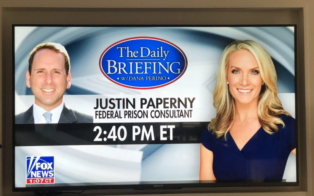 Justin Paperny, Federal Prison Consultant, Joins Dana Perino on Fox News