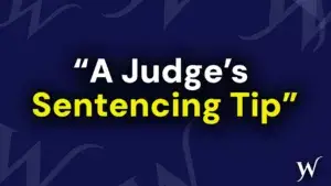 Federal Judge Offers Key Tip To Prepare For Sentencing Hearing
