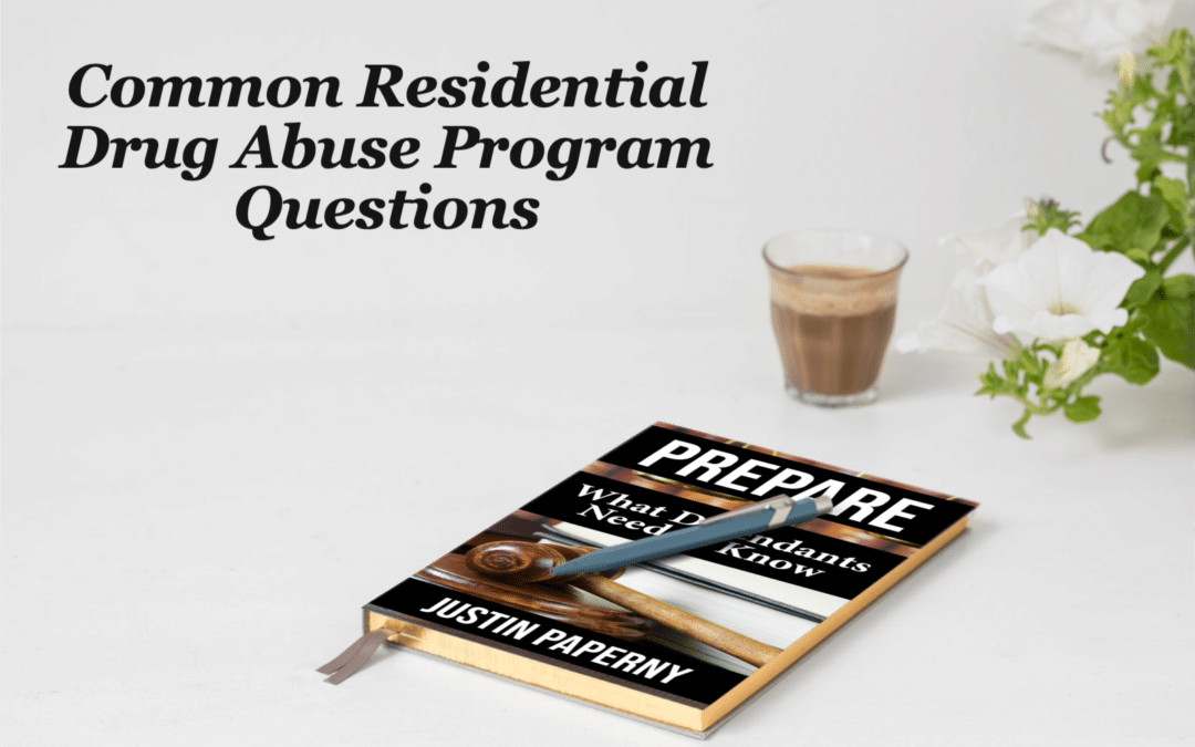 Common Residential Drug Abuse Program Questions