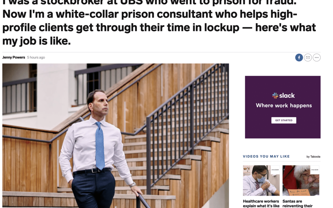Business Insider Profiles White Collar Advice