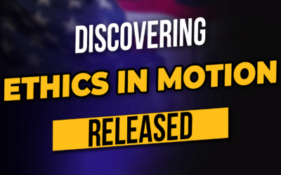 Chapter One – Discovering Ethics in Motion (released from federal prison)