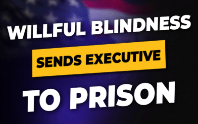 Willful Blindness Sends Executive To Federal Prison (Chapter 5)