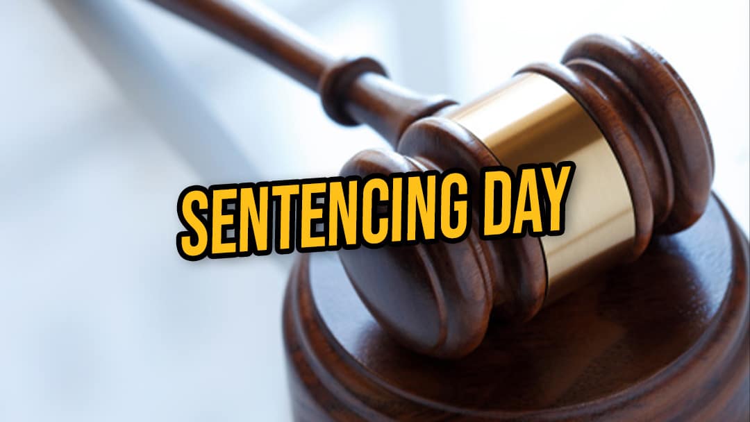 Sentencing Day For White Collar Crime