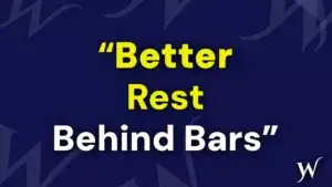 Blog How to SLEEP WELL In Federal Prison