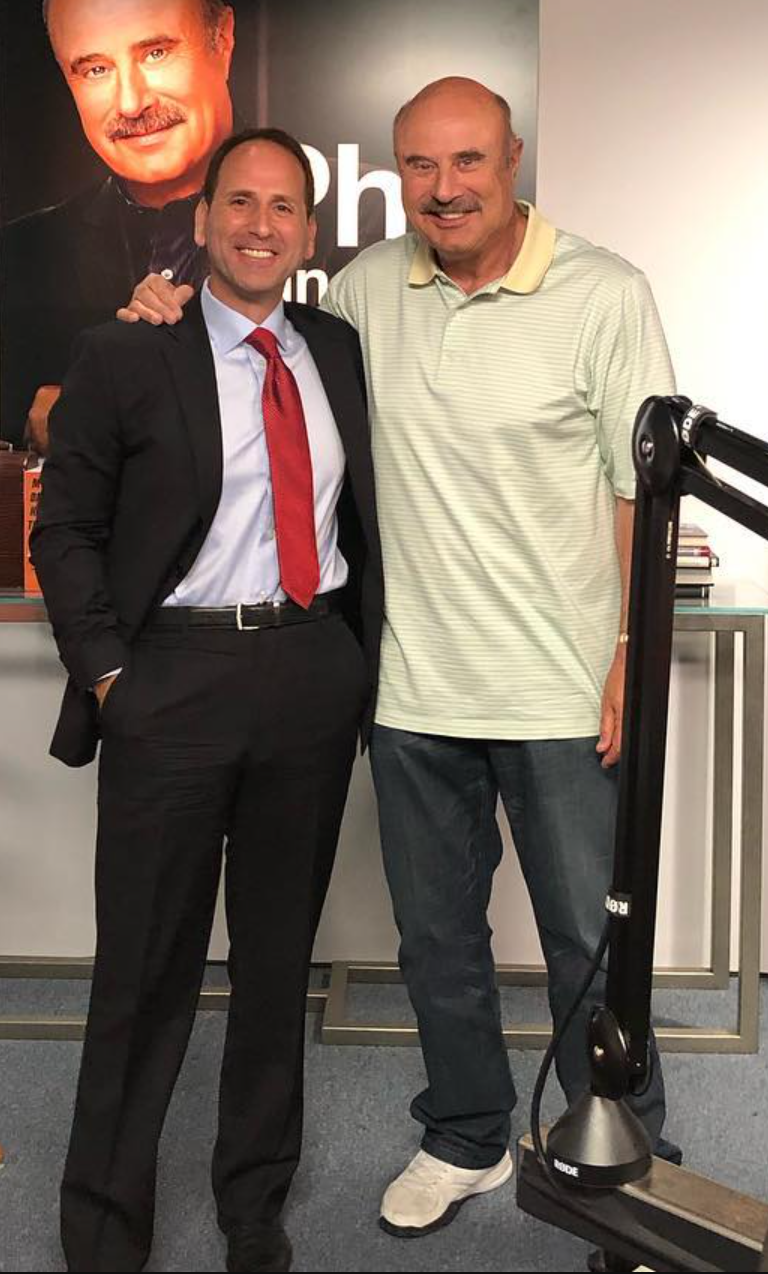 Justin Paperny and Jimmy Kimmel