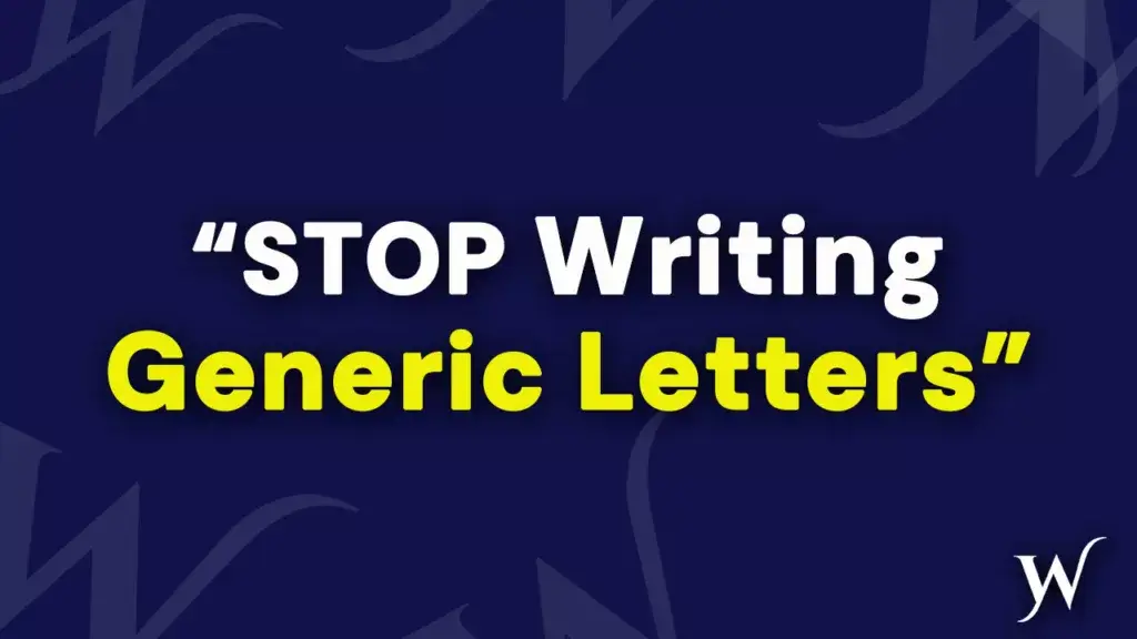 The Secret to Making Your Character Reference Letters Stand Out