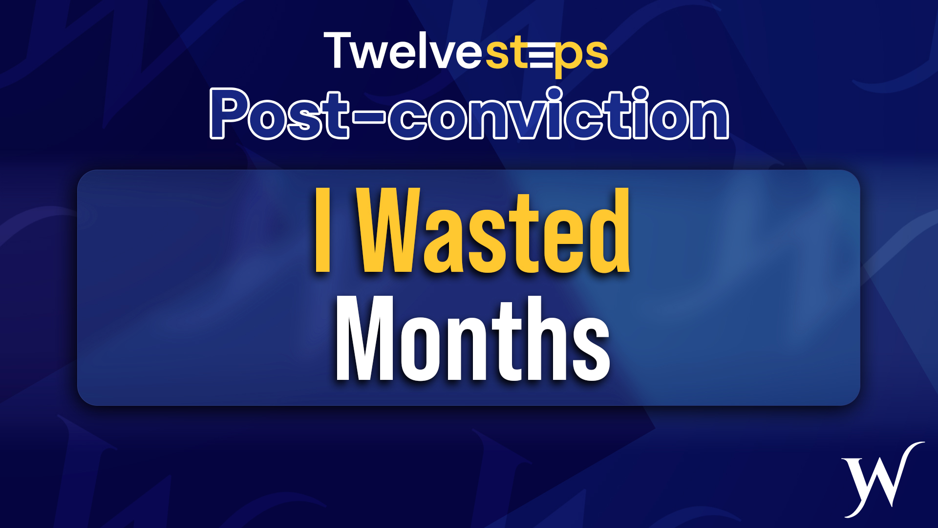 Why Rock Bottom Didn’t Happen in Prison—and How I Learned to Prepare