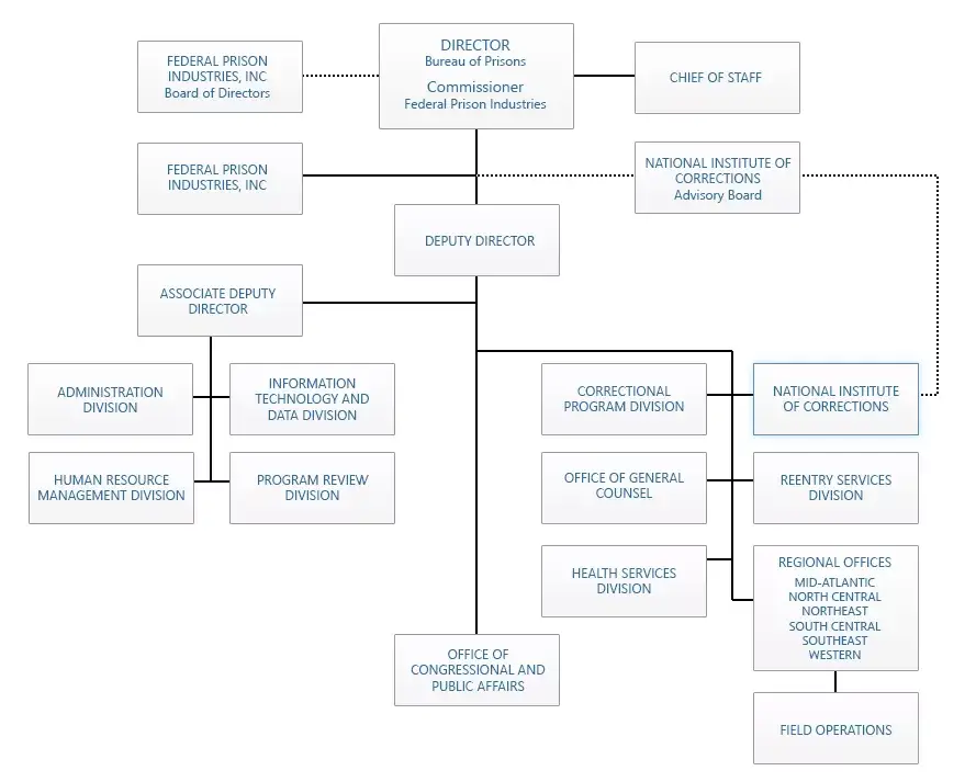 What to Know About the Prison Staff Hierarchy | Chapter 11 Prison Staff Hierarchy