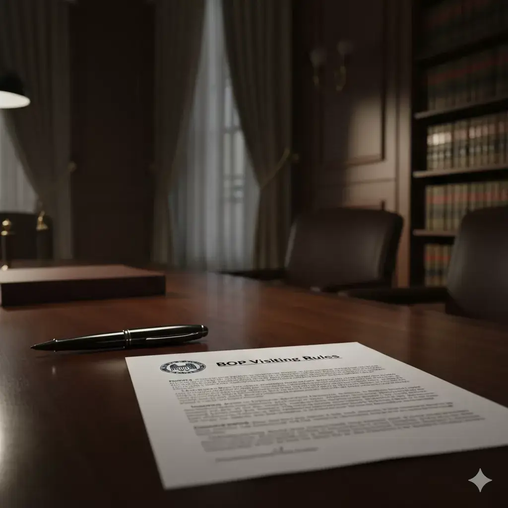 BOP Visiting Rules: Avoid the Walmart Mistake BOP Visiting Rules