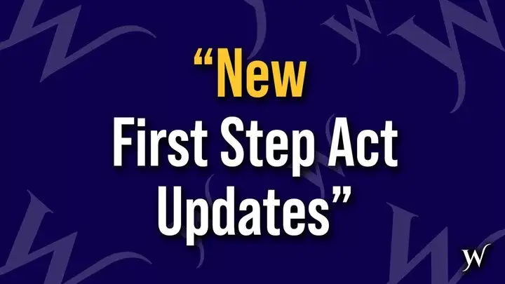 First Step Act Time Credits