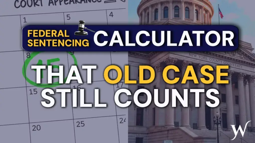 Criminal History Category: How Past Convictions Impact Your Federal Sentence