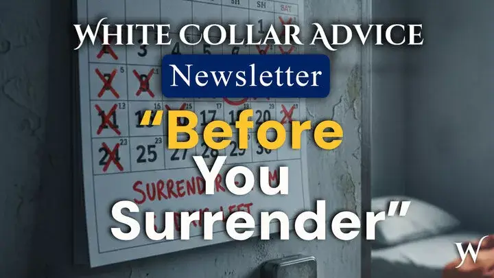 How to Prepare For Federal Prison