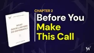 should I hire a lawyer right away