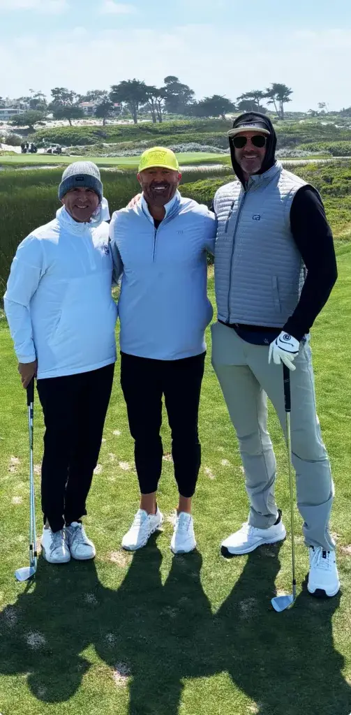 Justin Paperny, Matt Bowyer, and friend